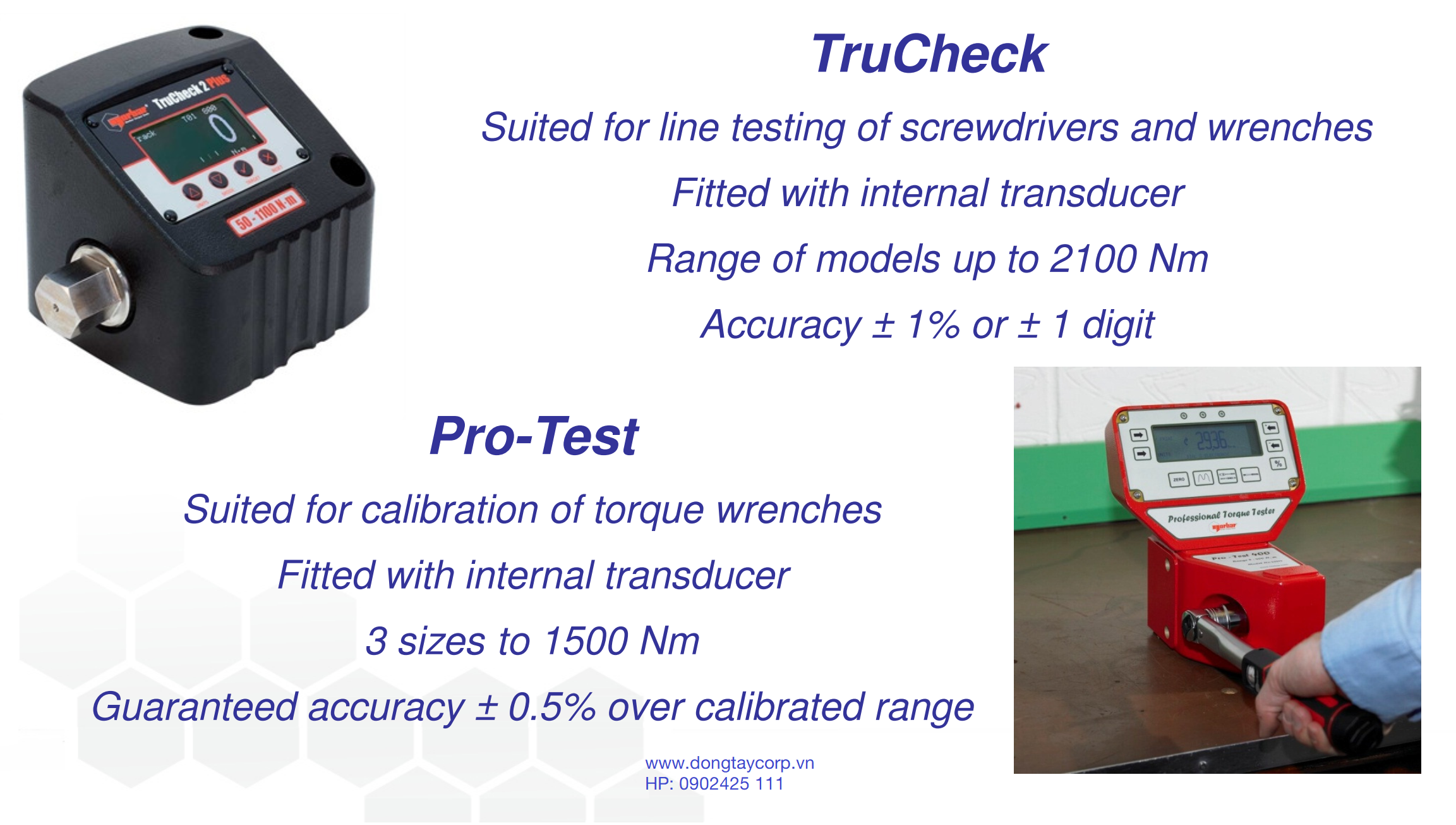 Trở thành đại lý ủy quyền của Norbar tại Việt Nam