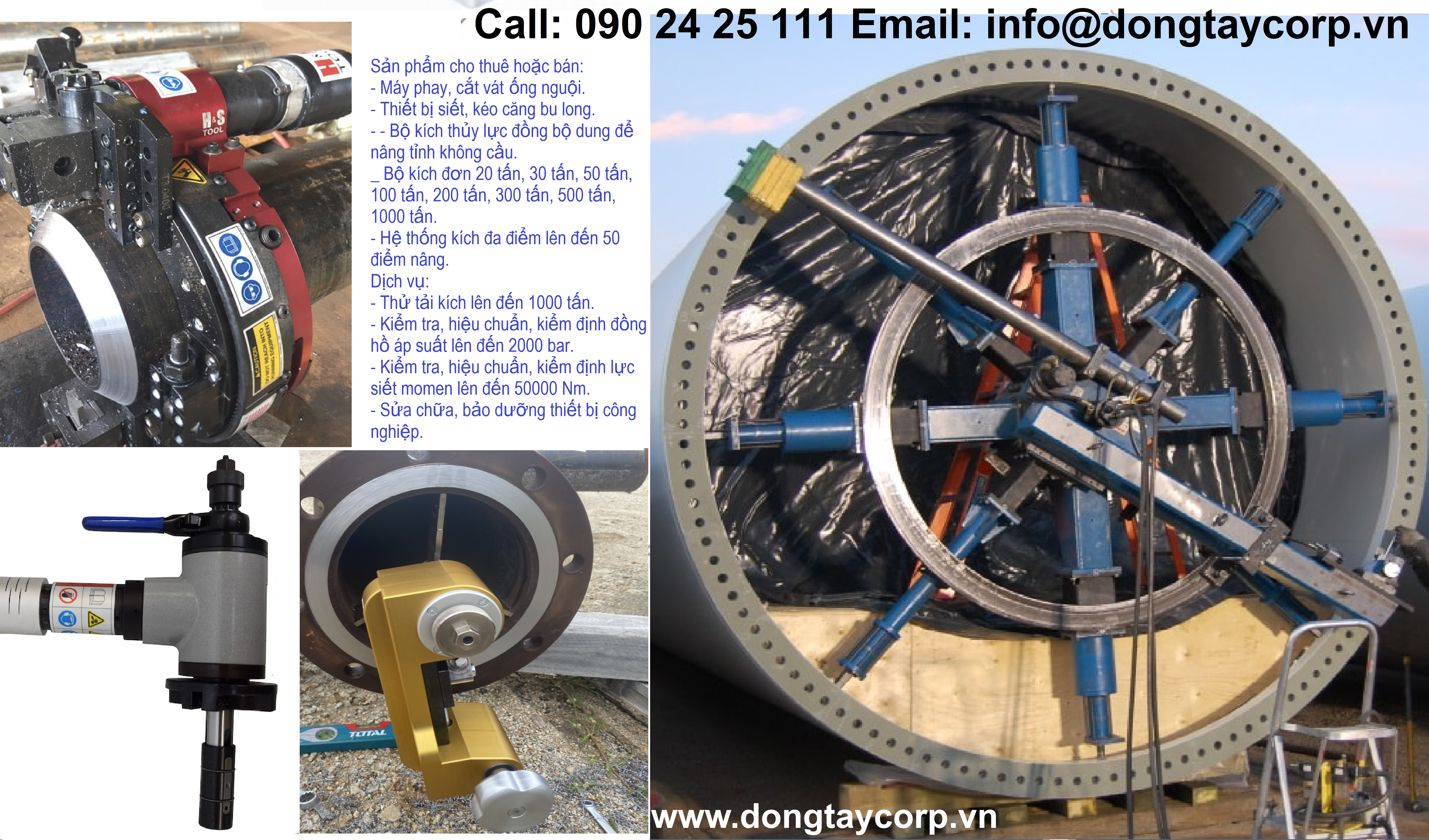 Cho thuê máy cắt vát mép ống